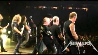 Metallica with Big 4 jam  Overkill Live  New York NY 2011  MetOnTour [upl. by Hutt]