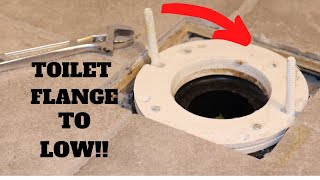 How To Install A Toilet Flange Extension Kit  Master Plumber Extension Kit [upl. by Iz]