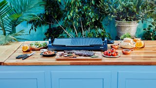 😍 Parrilla eléctrica grill antiadherente 2390W Atma [upl. by Asia]