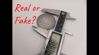 1881O Morgan Silver Dollar  Real or Fake Revealed and how to test yourself [upl. by Laucsap986]