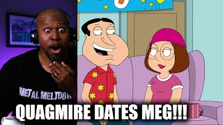 Hilarious Reaction To Family Guy Quagmire Dates Meg [upl. by Dosh]