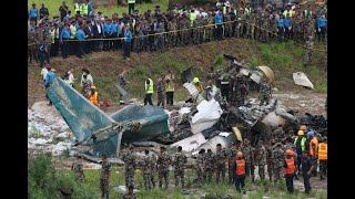 Plane Crash Tribhuvan International Airport  Kathmandu plane crash  Saurya Airlines  TIA LIVE [upl. by Ylrehc]