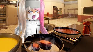 EYRA BERHENTI JADI YOUTUBER NAK BUKAK CAFEquot  GENERIC COOKING GAME  ROBLOX MALAYSIA [upl. by Shina]