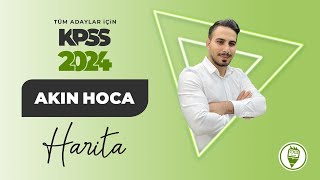 2 HARİTA ÇALIŞMALARI II  AKIN AKIN COĞRAFYA  KPSS 2024 [upl. by Kreis]