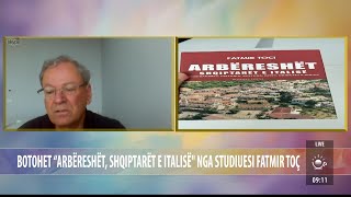 Botohet “Arbëreshët shqiptarët e Italisë” nga studiuesi Fatmir Toçi – Ritmi i Ditës – TVM2 [upl. by Oniluap962]