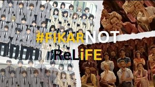 Anime AMV Relife  relife edit  fikar not edit anime hindi [upl. by Sigismond]