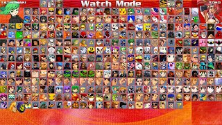 Battle Mania Mugen  Character Selection Screen  Gameplay [upl. by Iclehc]