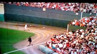 1971 World Series Game 6 Clemente throw [upl. by Erdnaet]