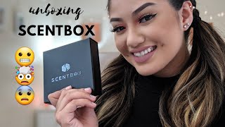 Unboxing SCENTBOX for the FIRST TIME [upl. by Ambert]