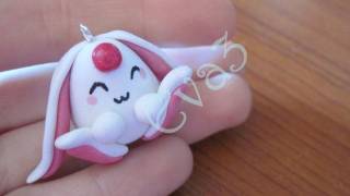 DIY Polymer clay tutorial Mokona from Magic Knight Rayearth [upl. by Nnaycart]