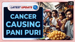 Cancer Causing Pani Puri  Karnataka  Latest Update  Drishti IAS English [upl. by Yrtua487]