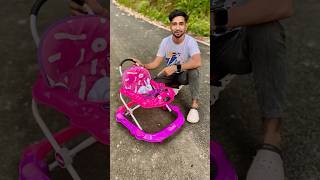 Best Baby Walker with Height Adjustable baby walker Unboxing and Fitting [upl. by Hillel620]