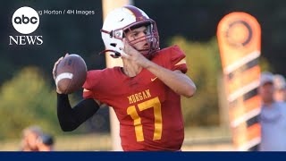 Alabama high school quarterback dies after suffering brain injury in season opener [upl. by Pearle]