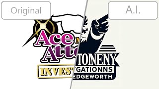 Ace Attorney Investigations Miles Edgeworth  Pursuit but its continued by an AI Suno AI [upl. by Adnamas]