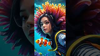 🐠 The Amazing SexChanging fish🐟 fishfacts nature marinelife clownfish biology [upl. by Alburg]