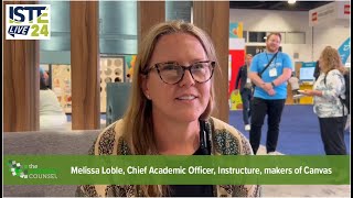 Melissa Loble Chief Academic Officer Instructure makers of Canvas [upl. by Meece322]