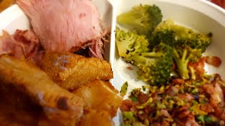 Ham Roast with 3 tasty sides and a starter all rolled into one [upl. by Aihsi345]