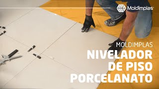 Nivela Piso  Nivelador de Piso Porcelanato Moldimplas [upl. by Aholah407]