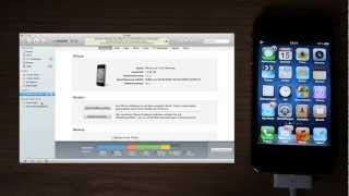 Basics iOS Firmware mit iTunes Wiederherstellen [upl. by Aissat28]