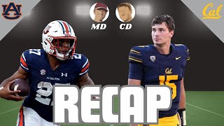 CAL UPSETS AUBURN  Auburn vs Cal Recap [upl. by Ycart]