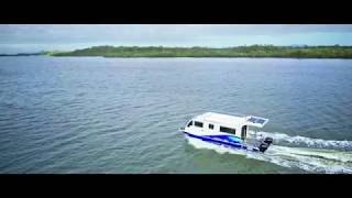 Trailerable Houseboat  Boat A Home [upl. by Aro768]