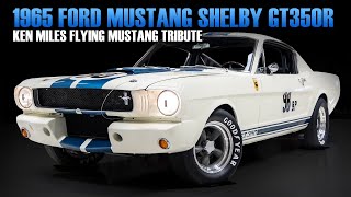 1965 Ford Mustang Fastback Shelby GT350R  Ken Miles Flying Mustang Tribute [upl. by Hahcim]