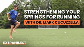 Improve your Springs for Running with Dr Mark Cucuzzella 224 marathoner [upl. by Garv]