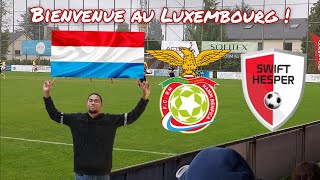 VLOG24  Immersion dans le championnat du Luxembourg   RM Hamm Benfica  FC Swift Hesperange [upl. by Peck134]