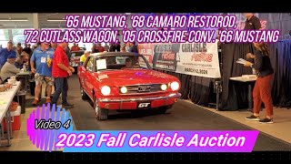 2023 Fall Carlisle Auction Video 4 [upl. by Harat]