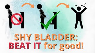 Overcome paruresis shy bladder naturally in less than 4 weeks [upl. by Selda]