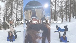 Ski season vlog  Weekly Vlog1  Snowboarding  Seasonnaire life  VIPSKI  Les Arcs [upl. by Anastassia]