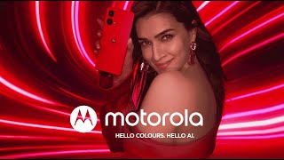 This festive say Hello Colours Hello AI with Motorola Smartphones on flipkart Hoja Rangeela re [upl. by Meriel]