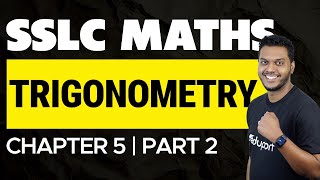 SSLC Maths  Chapter 5  Trigonometry  Part 2  Eduport [upl. by Chap]