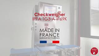 Checkweigher TG3A IP69K  iXAPACK GLOBAL [upl. by Anitselec]