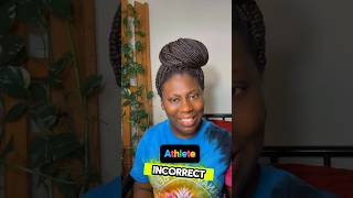 Athlete pronunciation english englishteacher ingles learnenglish englishlearning [upl. by Femi]