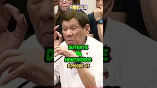 DUTERTE VS HONTIVEROS EPISODE 01 philippines congress hearings [upl. by Pauly]