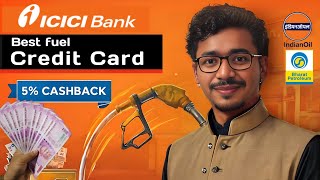 ICICI HPCL Super Saver Credit Card  ICICI Fuel Credit Card on 5 Cashback [upl. by Ovid]