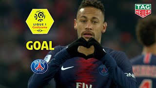 Goal NEYMAR JR 12  Paris SaintGermain  EA Guingamp 90 PARISEAG  201819 [upl. by Ayres]