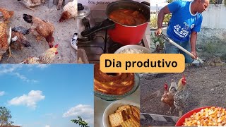 MUDANÇA NO SERCADO DAS GALINHAS MOCOTÓ PARA O ALMOÇO DIA MUITO PRODUTIVO ABRI MEU CORAÇÃO [upl. by Zilef]