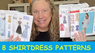 8 Shirtwaist Dress Patterns for you to try [upl. by Hock]