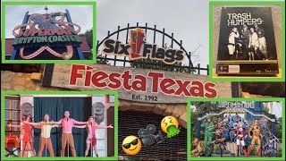 Six Flags Fiesta Texas San Antonio Adventure [upl. by Yemrej]