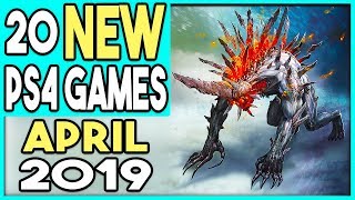 20 BIG PS4 GAMES COMING APRIL 2019  NEW PS4 GAMES RELEASES [upl. by Mot]