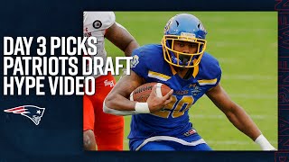 Patriots’ Day 3 Picks Hype Video  2022 NFL Draft Highlights [upl. by Faydra]