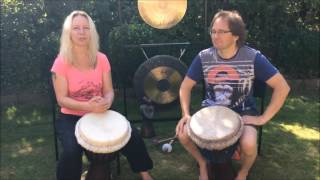 Djembe  Einfach Trommeln  ÜR 1 Teil 4 von [upl. by Meagan]