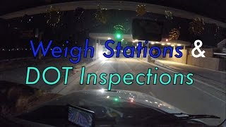 Weigh Stations amp DOT Inspections [upl. by Kalbli]