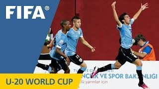 Uruguay end Iraqs fairytale run in shootout [upl. by Grand778]