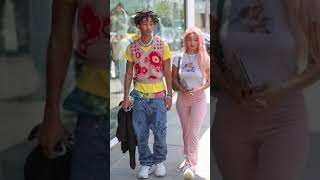 Meet Jaden Smith and His Sweet ❤❤🌹 Girlfriend Sab Zada celebrity love family shorts [upl. by Ennairek674]