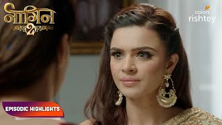 Naagin S2  नागिन S2  Episodic Highlights  Ep 13  15 [upl. by Idnim]