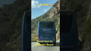 Travel your bus to Elafonisi Beach in Crete Greece fun creteisland tours goodvibes travel [upl. by Adnoek407]