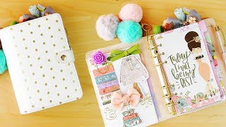 My Personal Kikki K Planner Setup  Summer 2018 [upl. by Kisung]